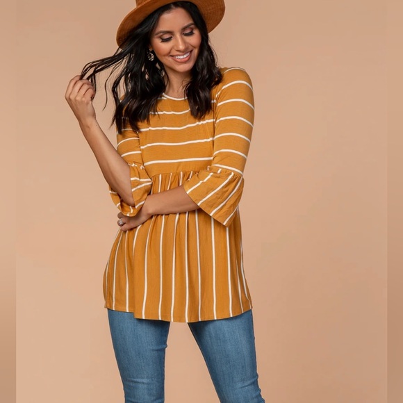 Pink blush maternity top - Picture 2 of 4